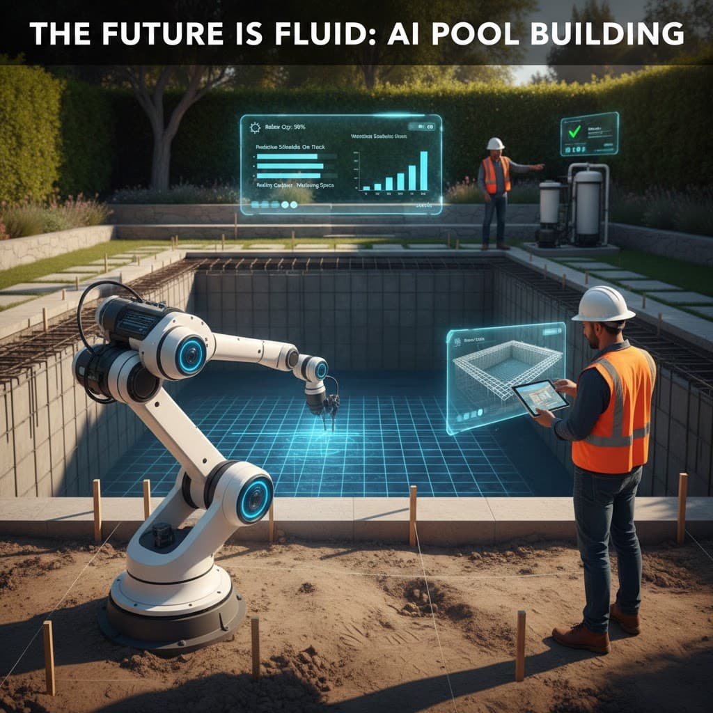 The Future is Fluid: How AI is Transforming the Pool Building Industry